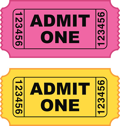 Admission cliparts free download. Tickets clipart pink ticket