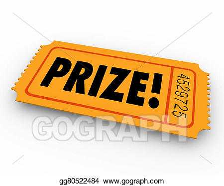 ticket clipart prize ticket