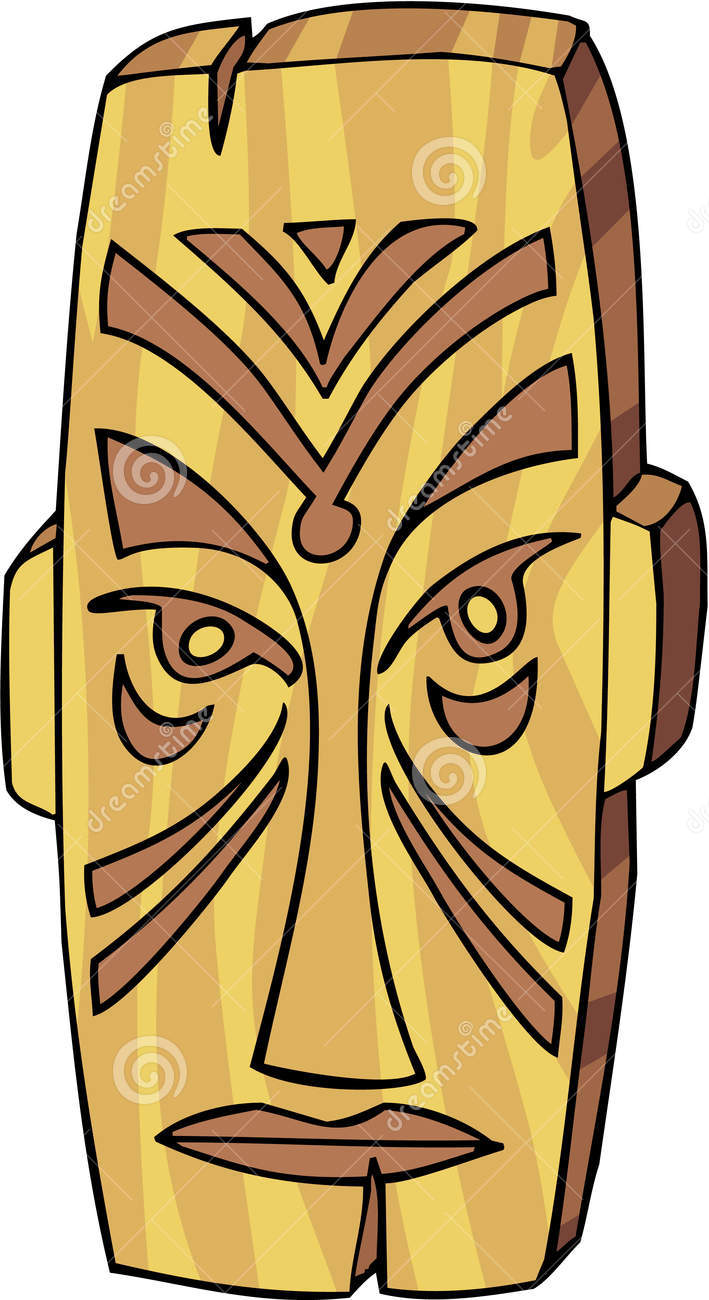 tiki clipart animated