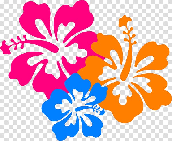 tiki clipart flower hawaiin