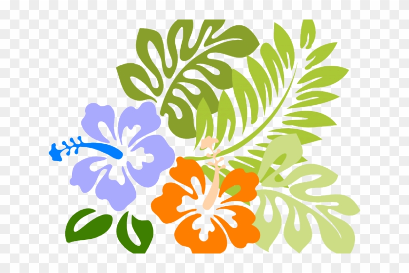 Hawaiian flower free . Tiki clipart hibiscus