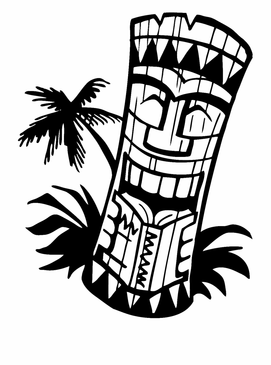 tiki clipart post