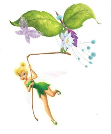 tinkerbell clipart house
