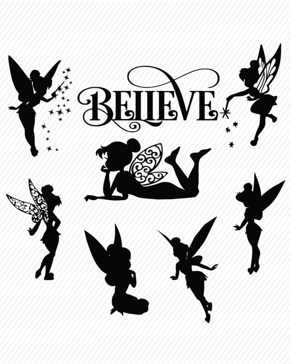 tinkerbell clipart svg