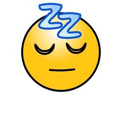 tired clipart
