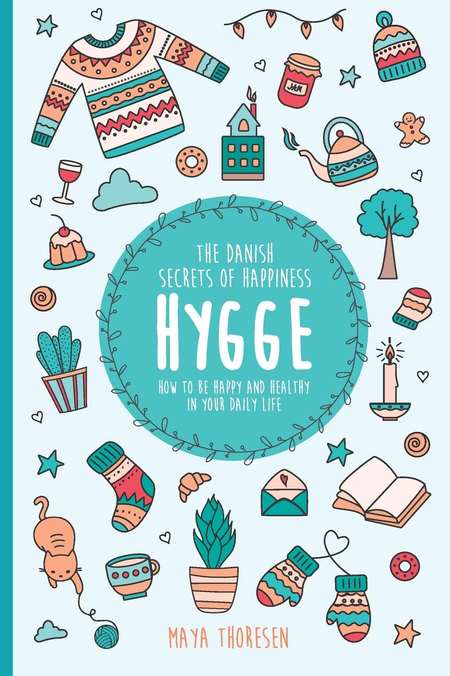 Hygge the danish secrets. Tired clipart heavy book