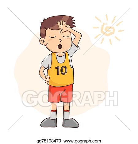 tired clipart tired kid