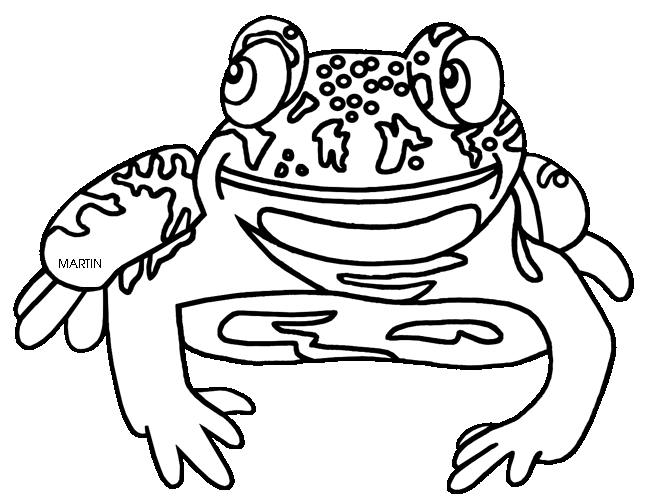 United states clip art. Toad clipart anima