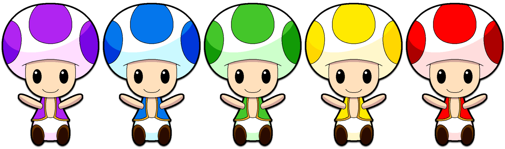 toad clipart colored