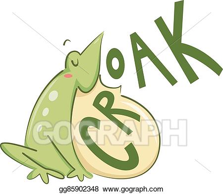 toad clipart croak