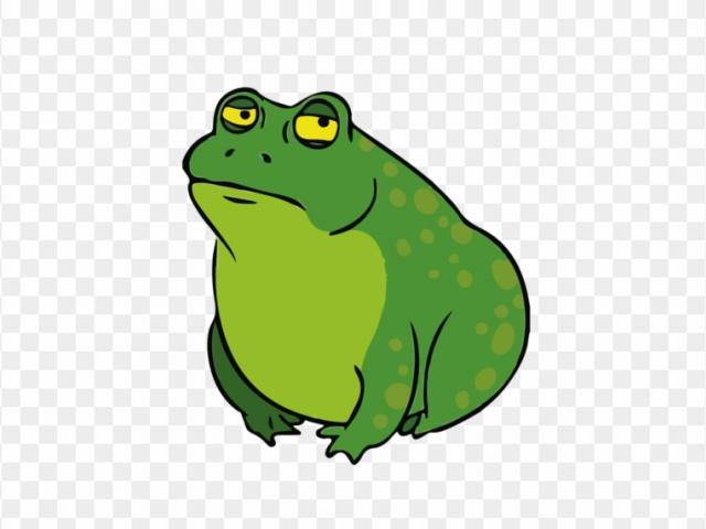 toad clipart fat frog