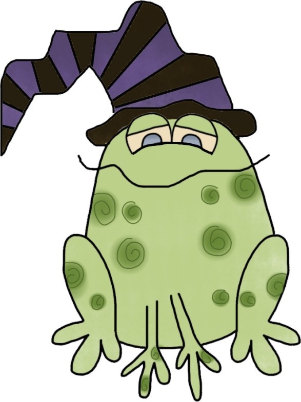 toad clipart halloween