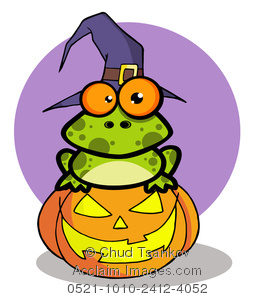 toad clipart halloween