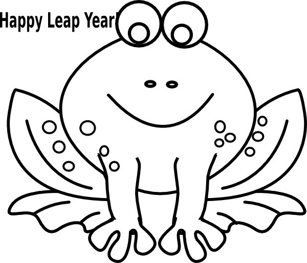 toad clipart leap year
