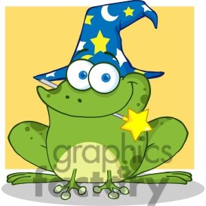 toad clipart magic