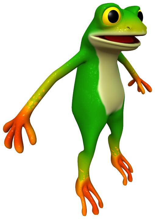Toad clipart side view. Dor poses images jalbum