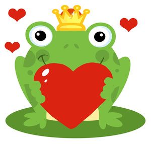 toad clipart valentine