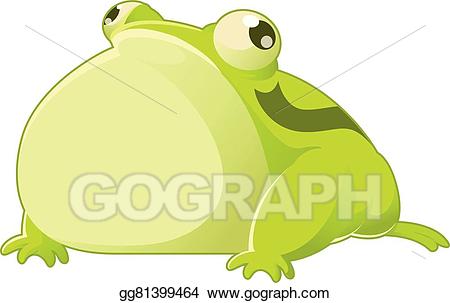 Toad clipart vector. Eps illustration cartoon gg