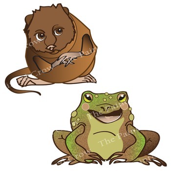 toad clipart woodland
