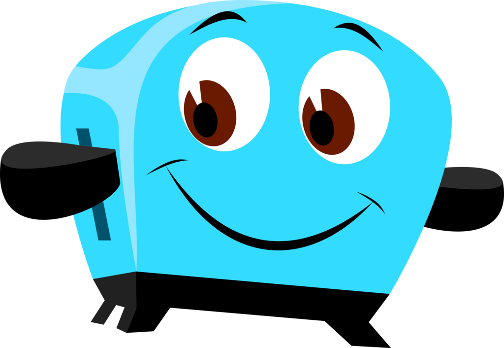 Toaster Clipart Happy Toaster Happy Transparent Free For Download On