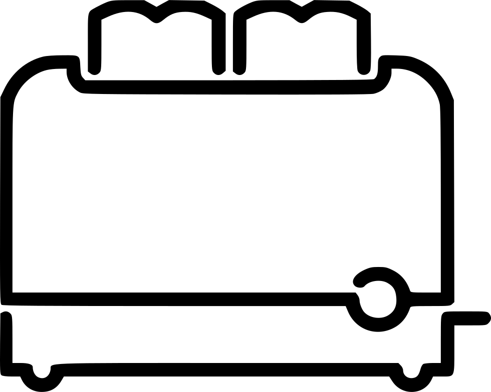Png icon free download. Toaster clipart svg