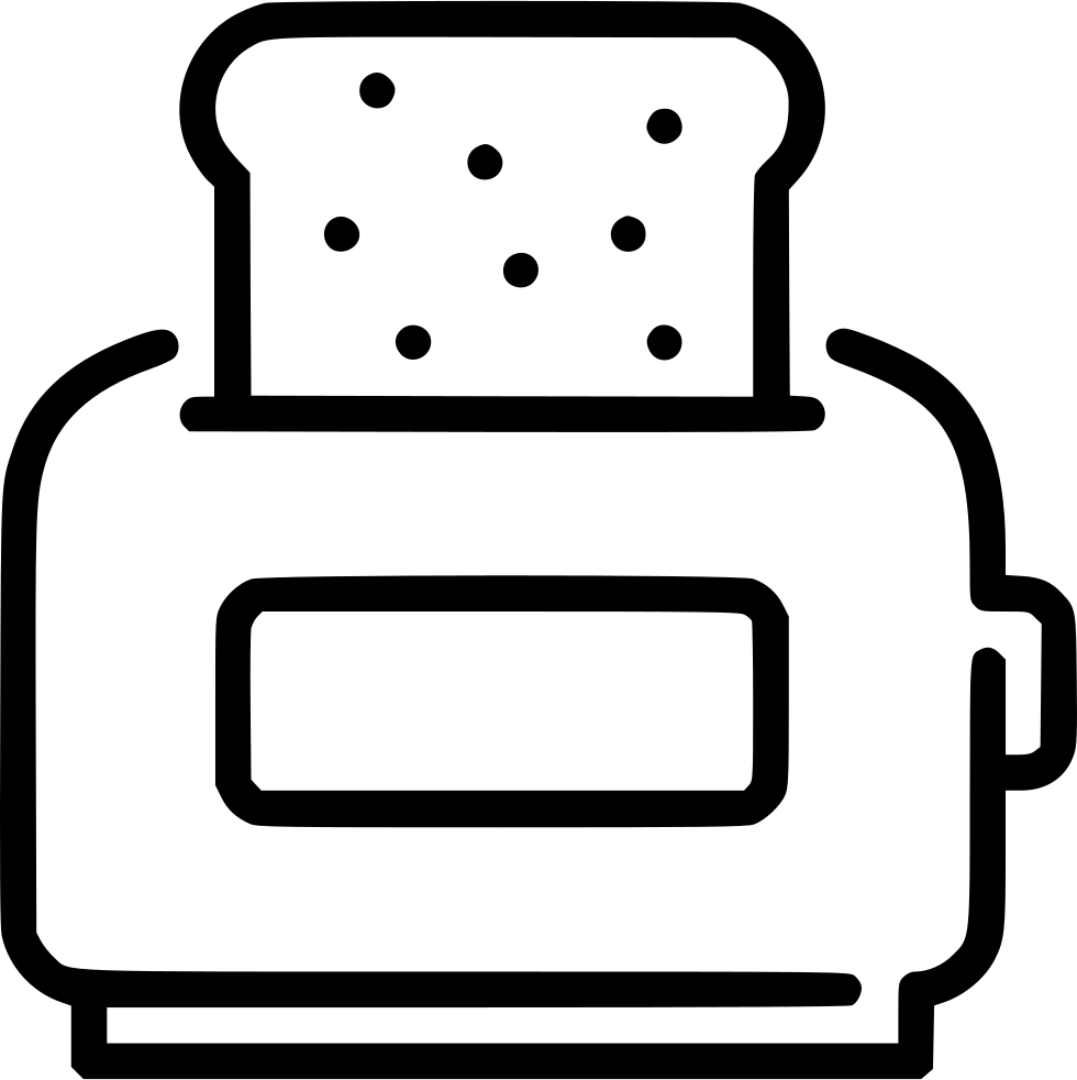 toaster clipart svg