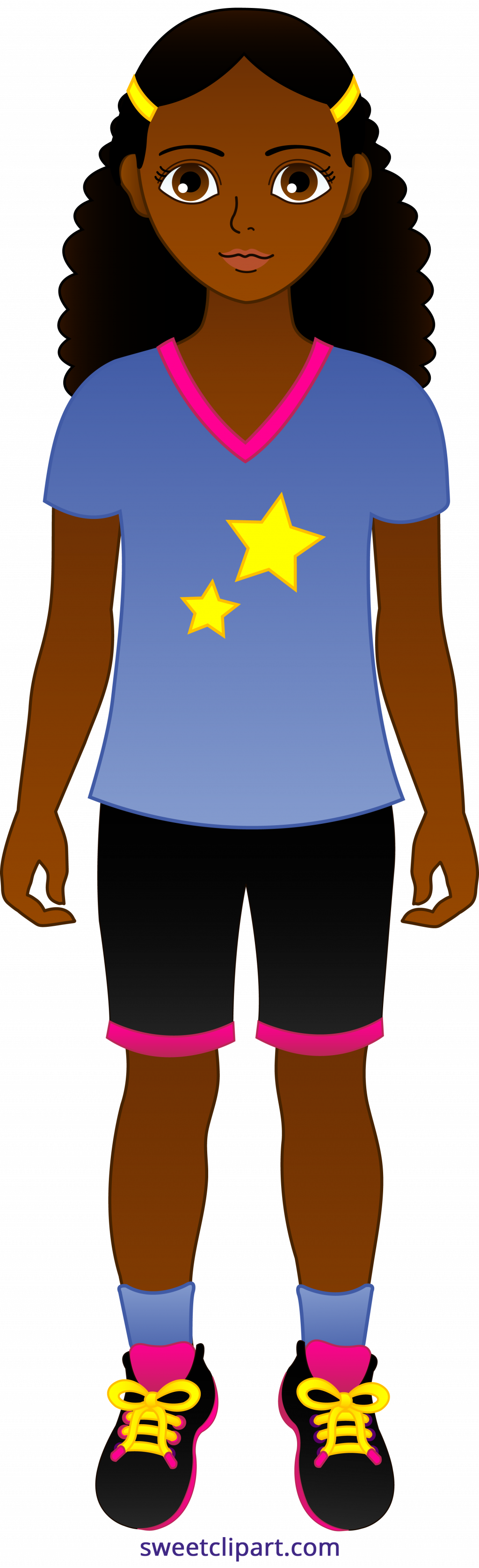 toddler clipart african american