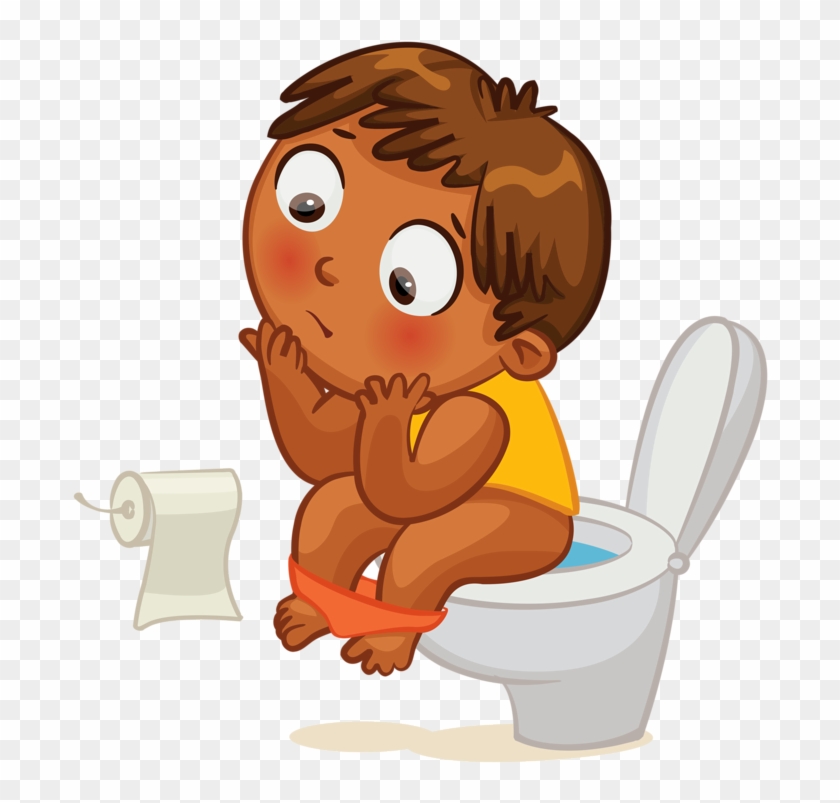toddler clipart boy potty
