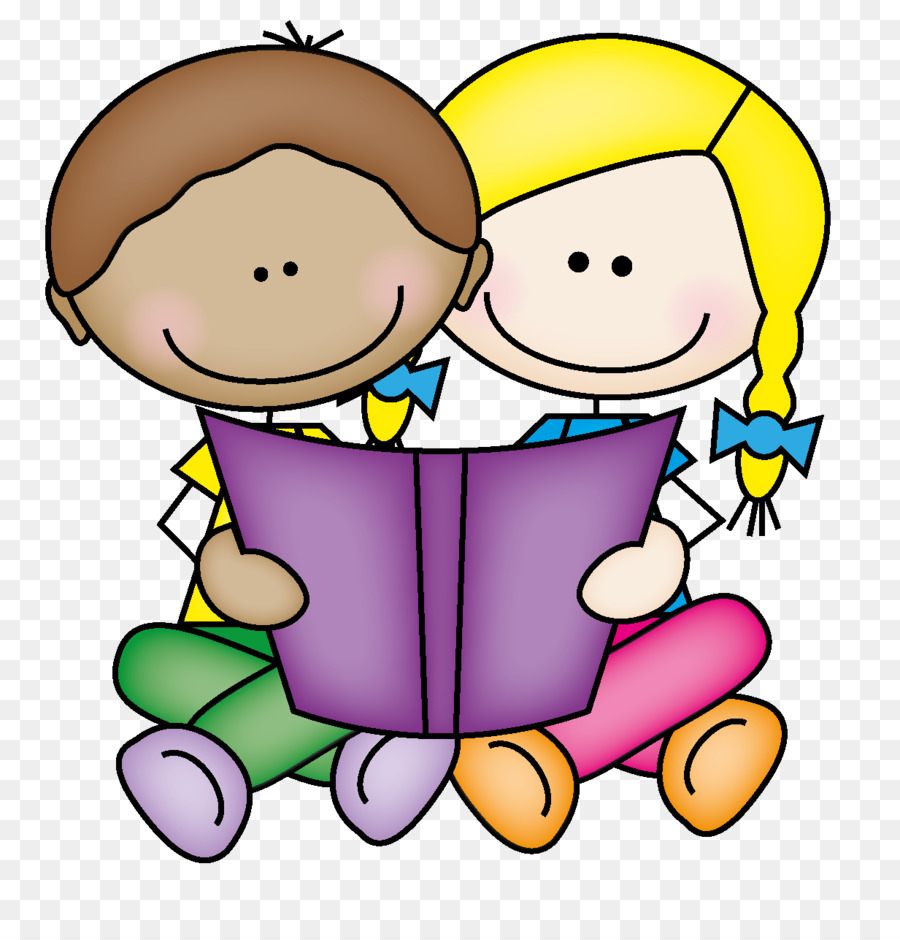 toddler clipart buddy read