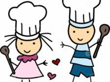 toddler clipart chef