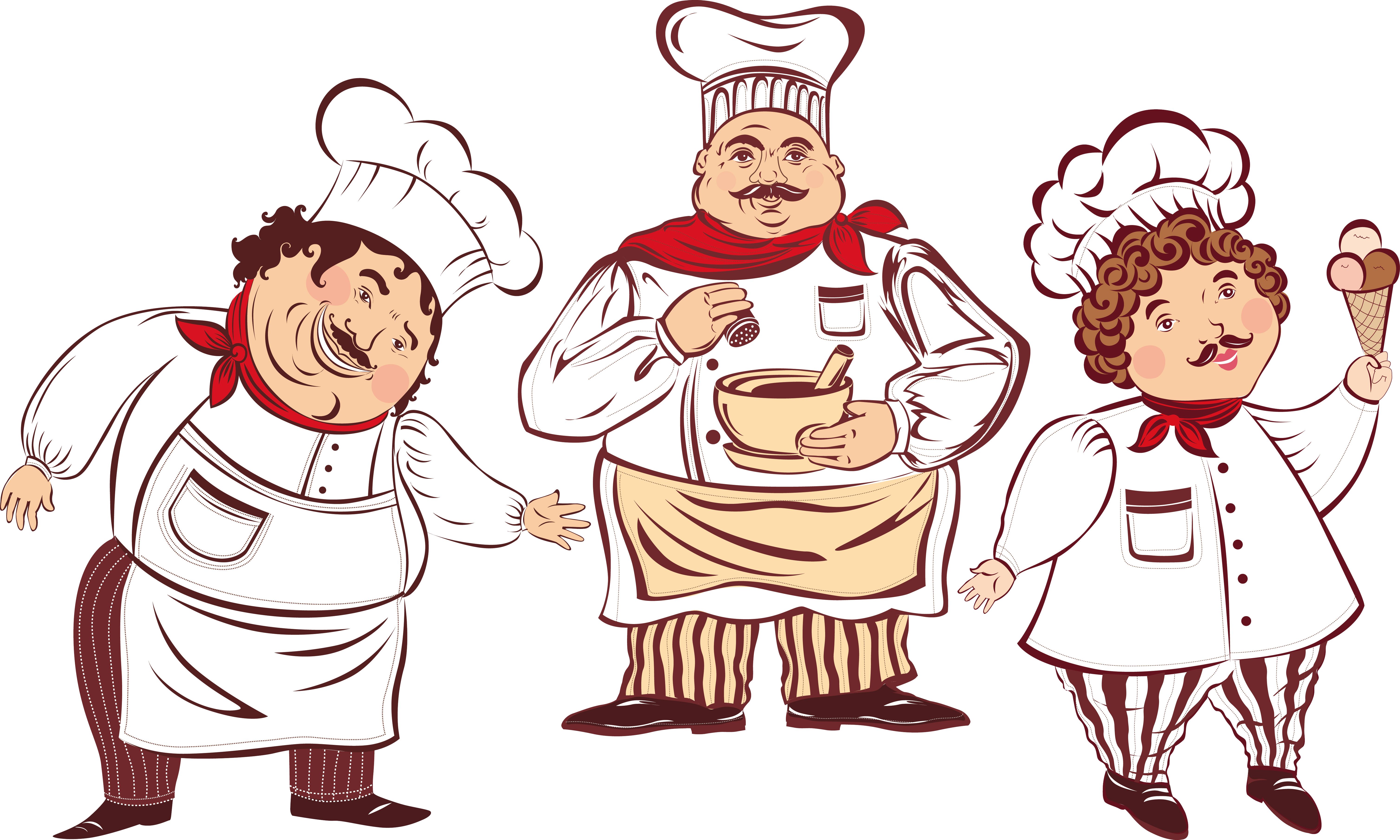 toddler clipart chef