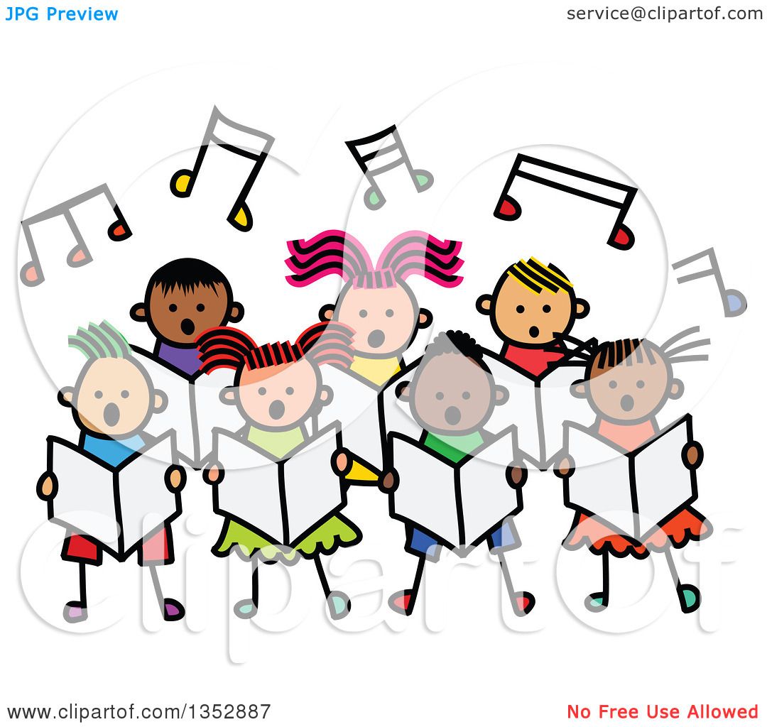 toddler clipart child music