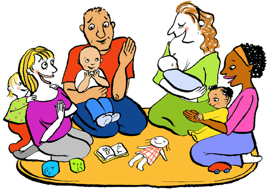 toddler clipart group baby