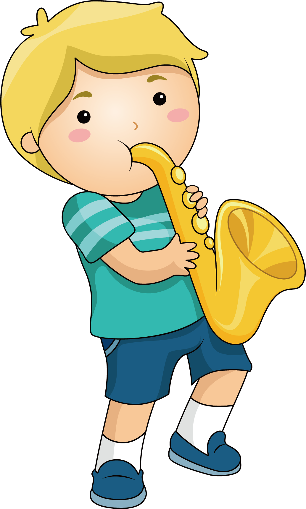 Musical royalty free stock. Toddler clipart instrument