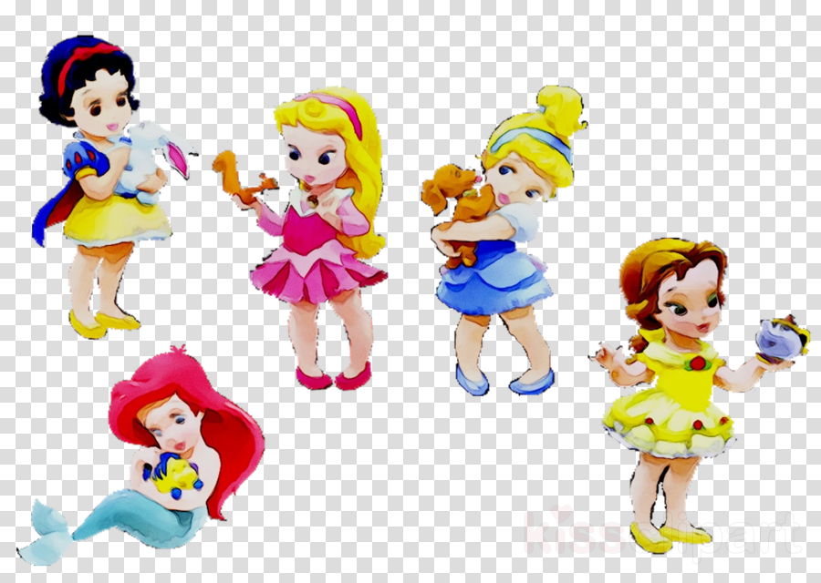 Toddler clipart princess. Cartoon background doll transparent