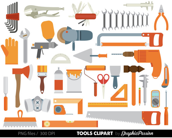 tool clipart line art