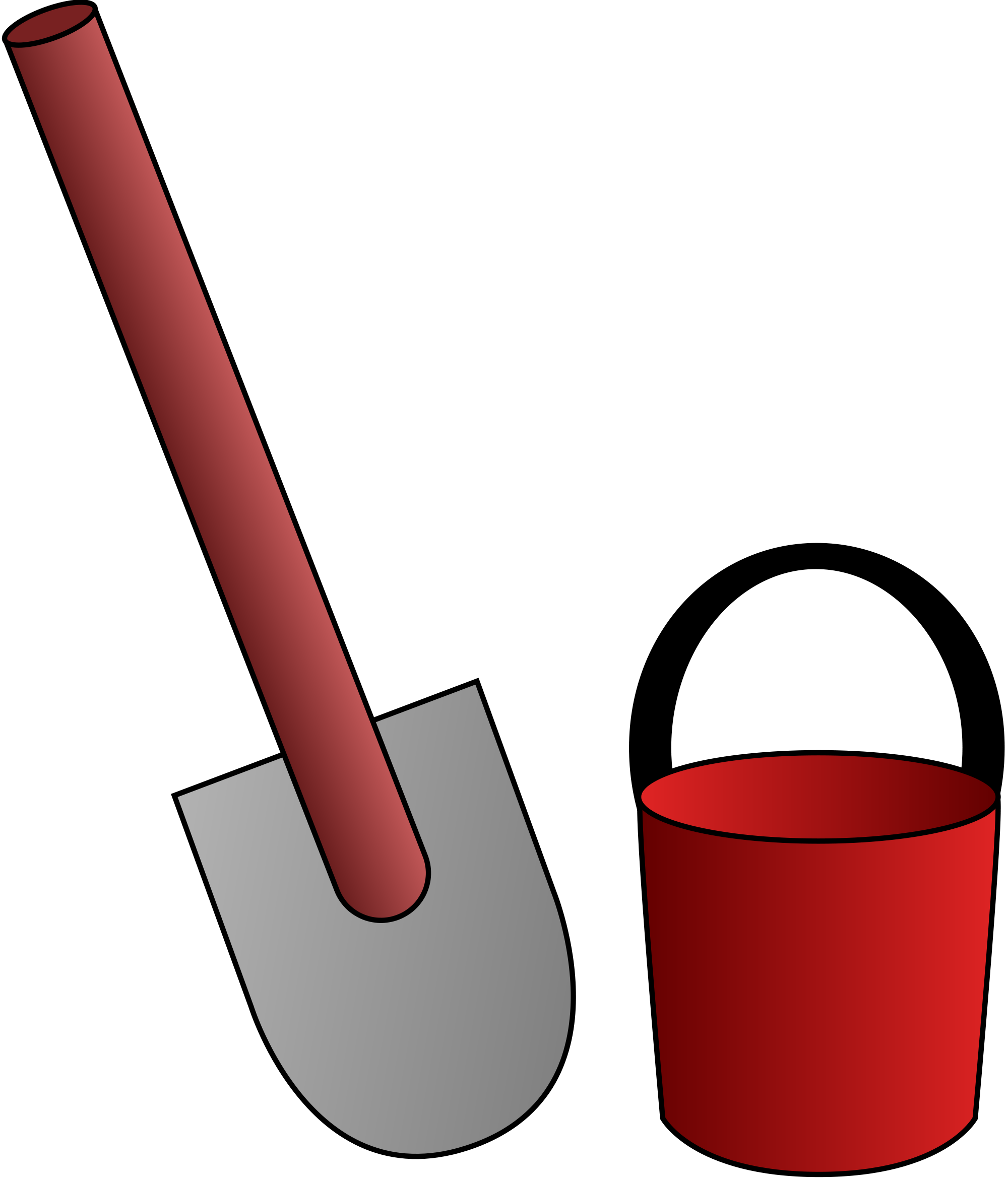 tool clipart spade
