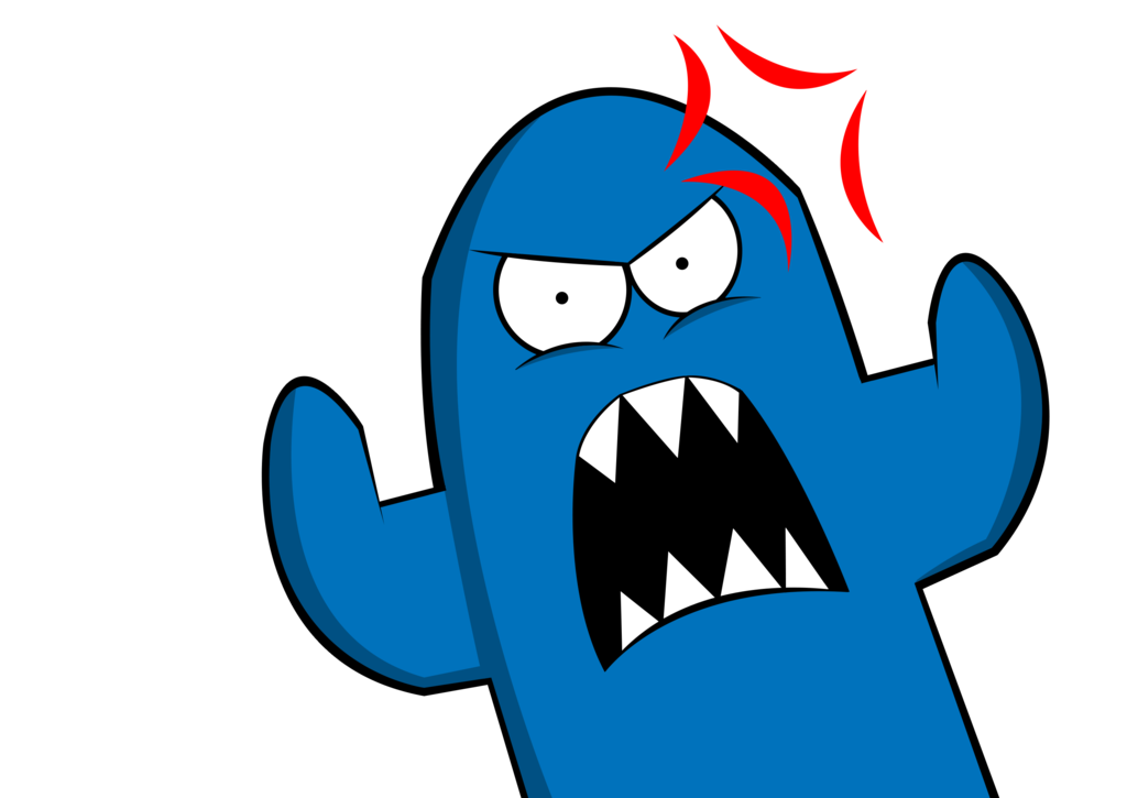 tooth clipart angry