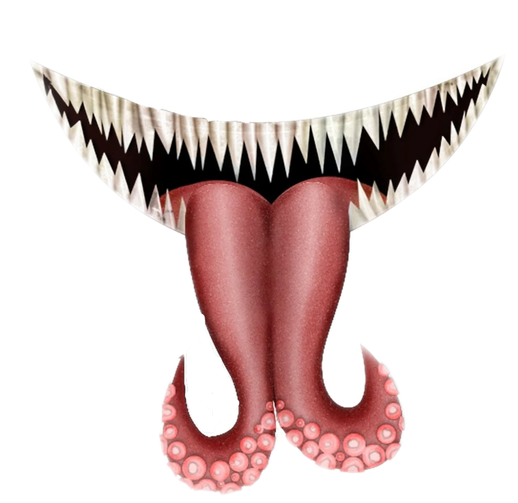 tooth clipart creepy