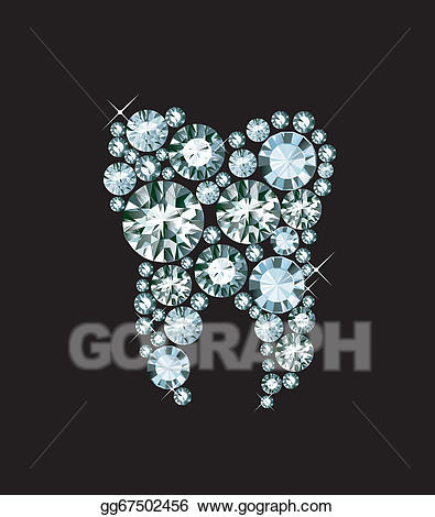 tooth clipart diamond