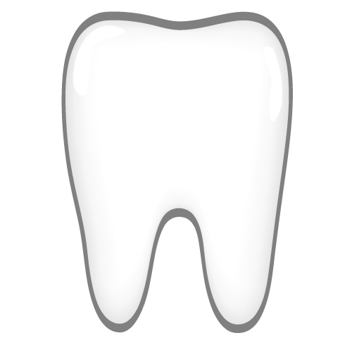 tooth clipart simple