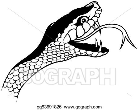 tooth clipart snake