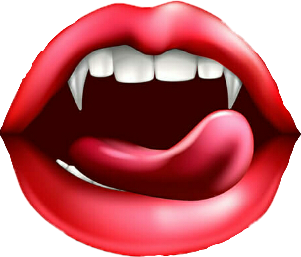 tooth clipart tongue