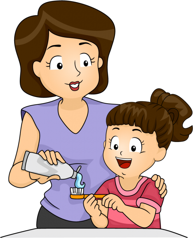 tooth clipart toothpaste