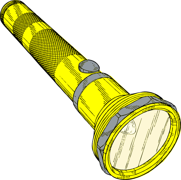 flashlight clipart torch light