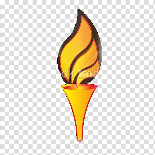 torch clipart fire effect