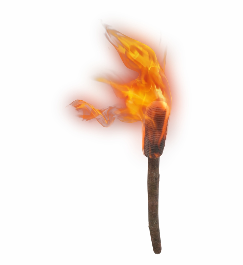 torch clipart fire stick
