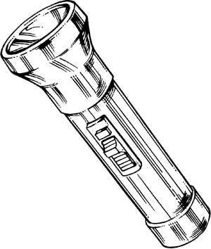 torch clipart flashlight