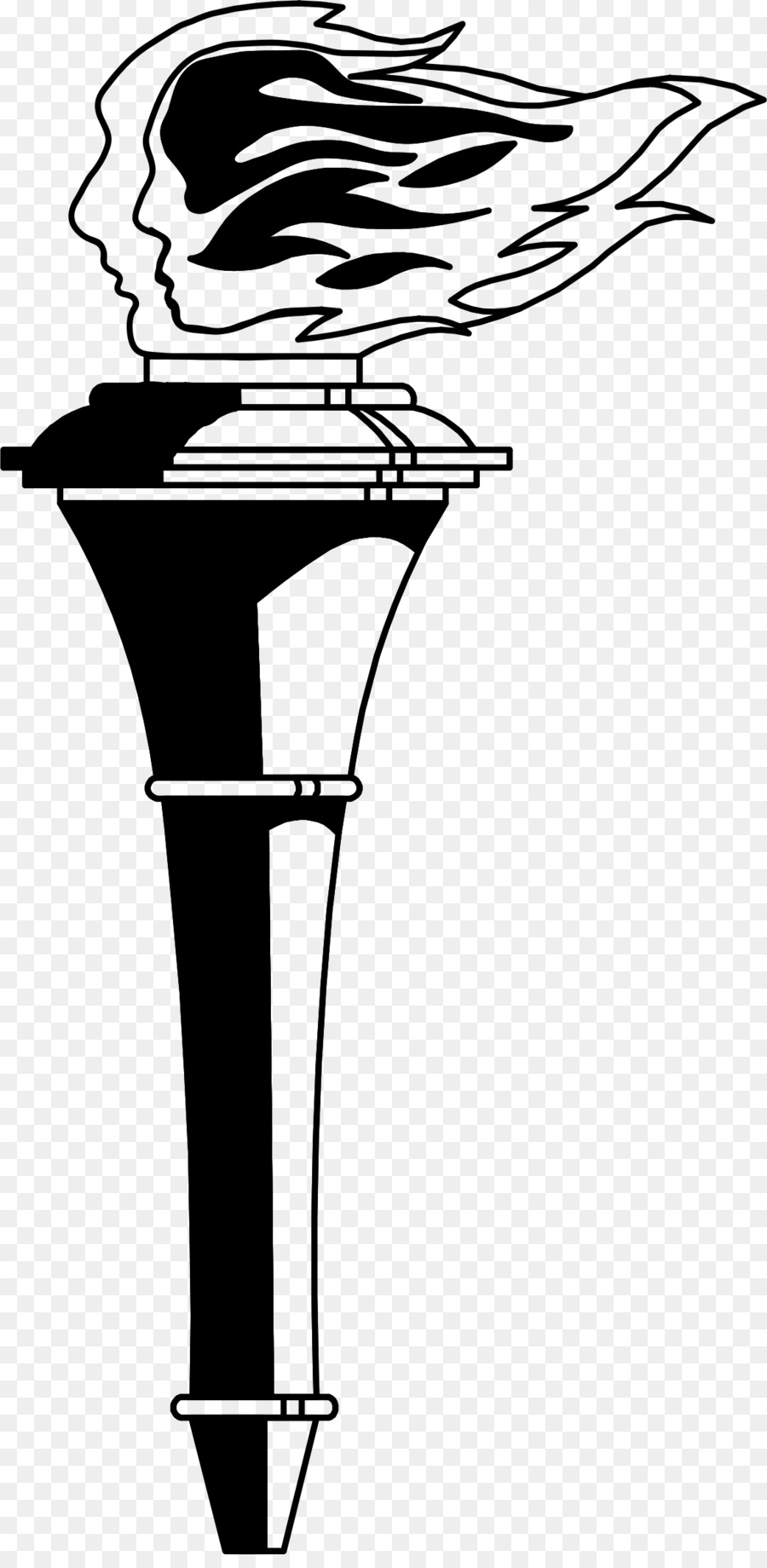 Torch clipart liberty torch. Statue of cartoon illustration