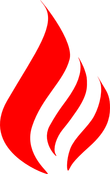 torch clipart red